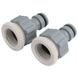 Draper Tap Connectors 1/2" & 3/4" (Pack of 2)