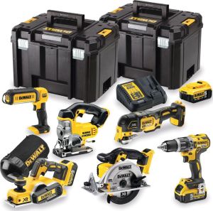 DeWalt DCK665P3T-GB 18v 6 Piece Wood Work Kit