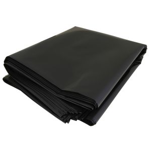 Black Polythene Heavy Duty Rubble Bags (100)